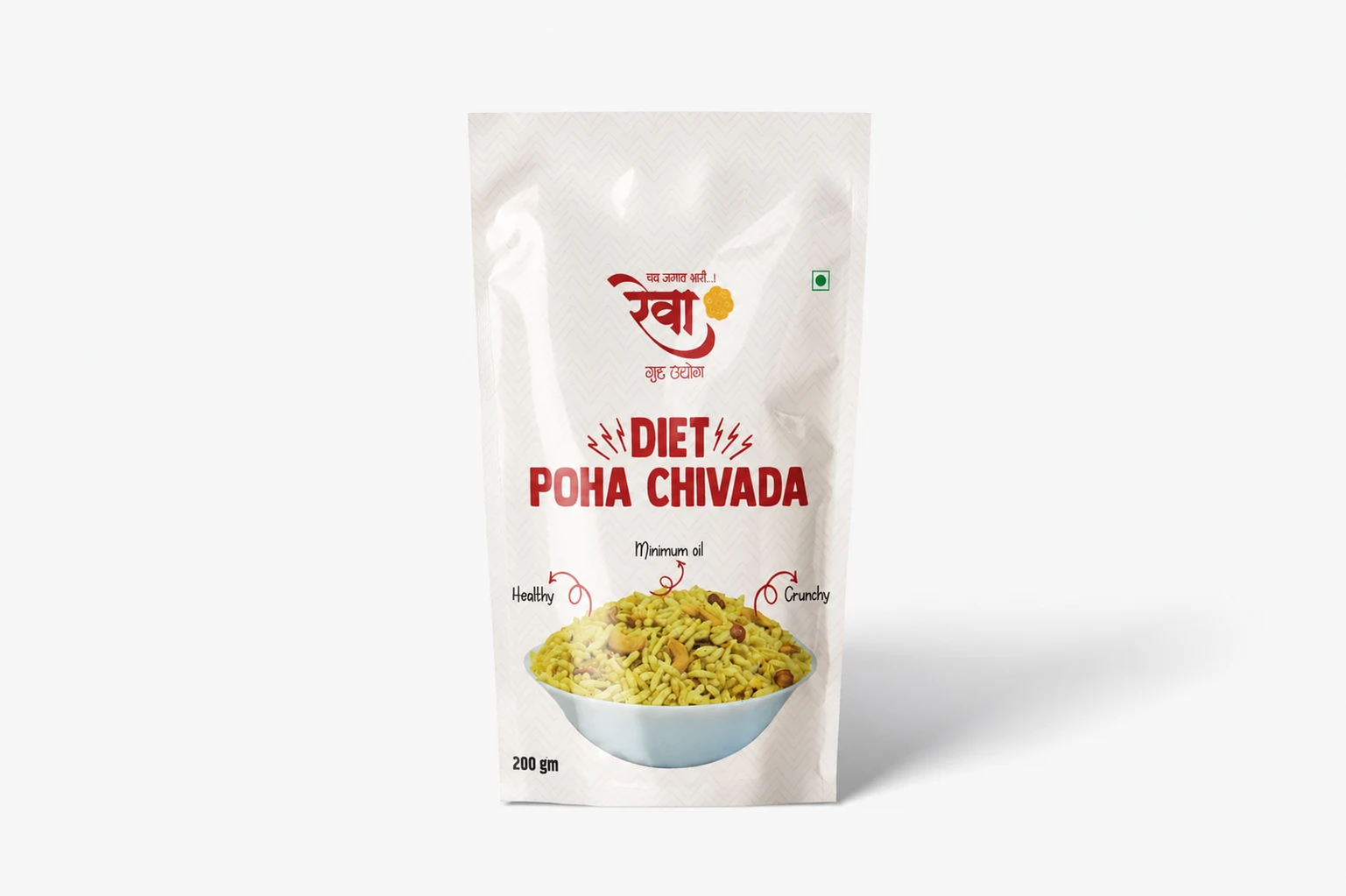Diet Poha Chivada